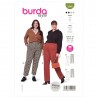 Burda Style Sewing Pattern 5946 Misses’ Straight-Leg Trousers With Side Pockets