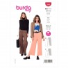 Burda Style Sewing Pattern 5969 Misses’ Pull-On Wide and Straight Leg Trousers