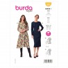 Burda Style Sewing Pattern 5983 Misses’ Dresses with Long Sleeves Zip Fastening