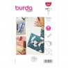 Burda Style Sewing Pattern 5993 Pencil Case, Pochette With A Zipper, Clutch Bag