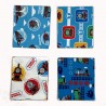 SALE 100% Cotton Fabric 4 x Fat Quarter Bundle Thomas and Friends Classic Train