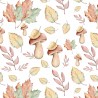 100% Cotton Fabric Make + Believe Falling Leaves Autumn Walks Leaf Mari Caliart