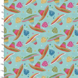 100% Cotton Fabric 3 Wishes...