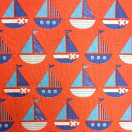 100% Cotton Fabric Sailing...