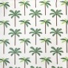 100% Cotton Fabric Desert Trees On White Palm Tree Sand Foliage Plant 110cm Wide