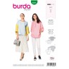 Burda Style Sewing Pattern 6203 Misses’ Loose-Fitting Sweatshirts Easy To Sew