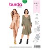 Burda Style Sewing Pattern 6205 Misses’ Dresses With Empire Waistline Easy