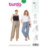 Burda Style Sewing Pattern 6218 Women’s Straight-Leg Trousers In Two Lengths