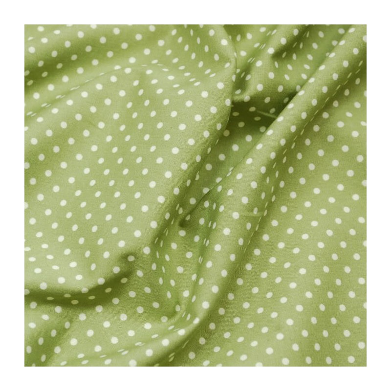 3mm Spots Polka Dots Various Colours 100% Cotton Poplin Fabric