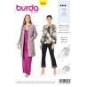 Burda Style Sewing Pattern 6248 Misses’ Lined Coat Or Jacket With Shoulder Yoke