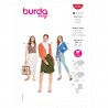 Burda Style Sewing Pattern 6120 Misses’ Cardigan Jacket and Front-Tie Waistcoat