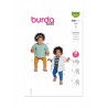 Burda Style Sewing Pattern 9231 Babies Button Up Jacket and Pull-On Trousers