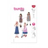 Burda Style Sewing Pattern 9238 Children’s Pinafore-Style Dress Very Easy