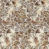100% Cotton Digital Fabric Sand Snake Scale Animal Skin Look 140cm Wide