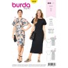 Burda Style Sewing Pattern 6439 Women’s Back Interest Dresses With Simple Front