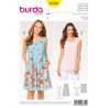 Burda Style Sewing Pattern 6532 Women’s’ Airy Loose-Fitting Dresses and Tops