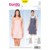 Burda Style Sewing Pattern 6538 Misses’ Sassy Strappy Dresses with Panel Seams