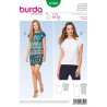 Burda Style Sewing Pattern 6540 Misses’ Plain Top and Dress Without Fastening