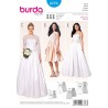 Burda Style Sewing Pattern 6776 Womens' Stylish Wedding or Evening Dress Bridal