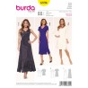 Burda Style Sewing Pattern 6894 Womens' Maxi and Midi Length Style Dresses