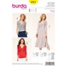 Burda Style Sewing Pattern 6911 Womens' Sophisticated Entwined Shirts & Dresses