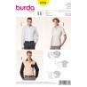 Burda Style Sewing Pattern 6931 Men’s Short-Sleeved or Long-Sleeved Shirts