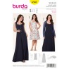 Burda Style Sewing Pattern 6947 Women's Swinging Summer Dresses Easy To Sew