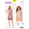 Burda Style Sewing Pattern 6969 Women's Pinafore Shirts, Blouses and Dresses