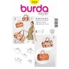 Burda Style Sewing Pattern 7119 Women's Travel Bags With Size and Style Options