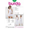 Burda Style Sewing Pattern 7966 Women's Comfortable Casual Trousers and Shorts