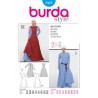 Burda Style Sewing Pattern 7977 Women's History Dress For Damsel With Period Cap
