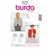 Burda Style Sewing Pattern 8949 Women's Stylish Waisted Collarless Short Jackets