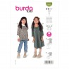 Burda Style Sewing Pattern 9252 Children’s A-Line Dress and Blouse Easy To Sew