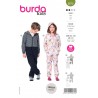 Burda Style Sewing Pattern 9275 Children’s Hooded Jumpsuits & Onesie Easy To Sew
