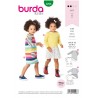 Burda Style Sewing Pattern 9296 Babies’ Pull-On Dresses In Two Variations Easy