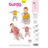 Burda Style Sewing Pattern 9297 Babies’ Casual Raglan Sleeve Jackets & Bottoms