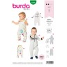 Burda Style Sewing Pattern 9299 Toddlers’ Jumpsuits With Two Style Variations