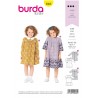 Burda Style Sewing Pattern 9305 Children’s Dresses With Yokes & Sleeve Variation