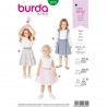 Burda Style Sewing Pattern 9319 Children's Pinafore Skirts In Three Variations