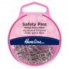 Hemline Safety Pins H410.0 Nickel Plated 27mm Steel Hardened and Tempered