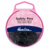 Hemline Safety Pins H414.00 Black Colour Coated 23mm