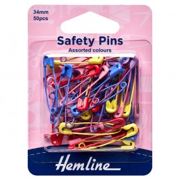 Hemline Safety Pins H414.AC...