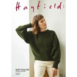Hayfield 10331 jumper knitting pattern 10331