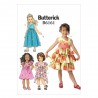 Butterick Sewing Pattern B6161 Children’s/Girls’ Dresses With Skirt Variations
