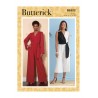 Butterick Sewing Pattern B6522 Misses’/Women’s Semi-Fitted Jumpsuit and Sash