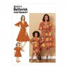 Butterick Sewing Pattern B6654 Misses’, Children’s and Girl’s Dresses and Sash