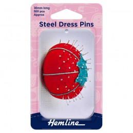 Hemline Sewing Pins 30mm...