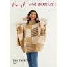 Sirdar Hayfield Knitting Pattern 10344 Poncho Bonus Chunky Tweed