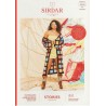 Sirdar Stories DK Crochet Pattern 10525 Long Cardigan