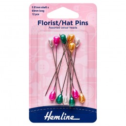 Hemline Sewing Pins 65mm...
